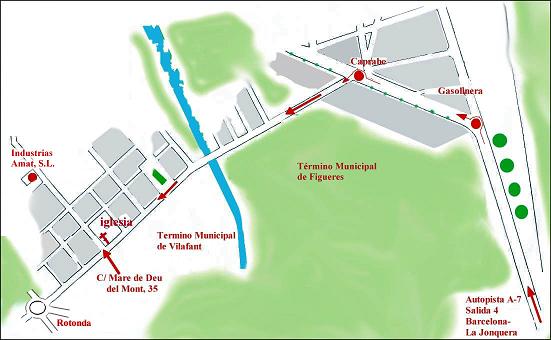ACMA (Industrias AMAT,S.L.) - Situaci&oacute;n